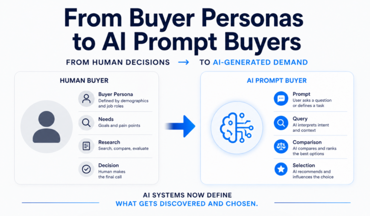 infographic - From Buyer Personas to AI Prompt Buyers - infographi
